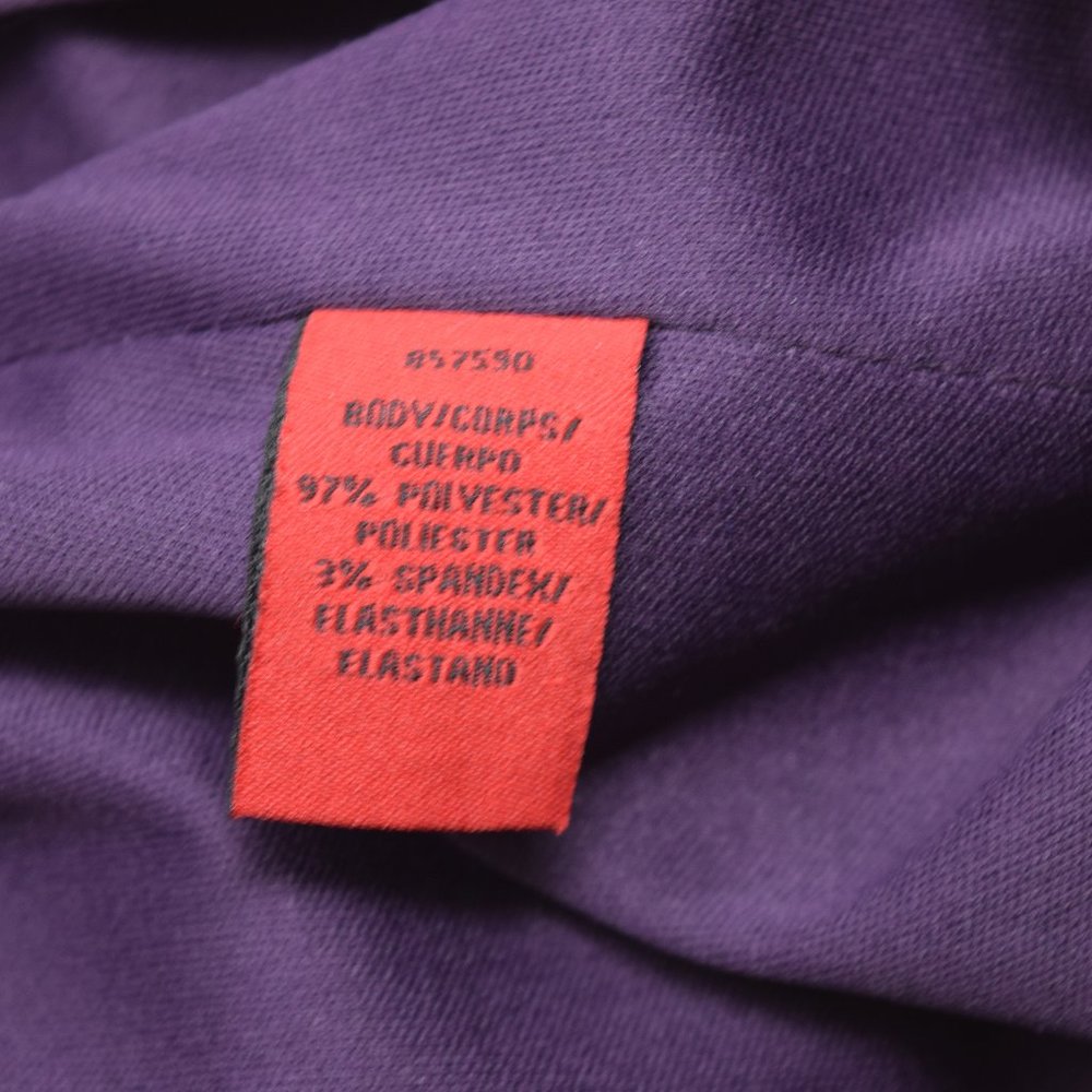 JS Collections Evening Cocktail Dress Women 16 Satin Eggplant Purple Event Prom - Picture 11 of 12